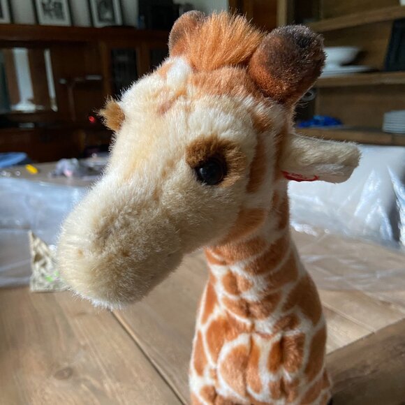 Plush Giraffe, Geoffrey Giraffe, Stuffed Animal Giraffe - Picture 5 of 7